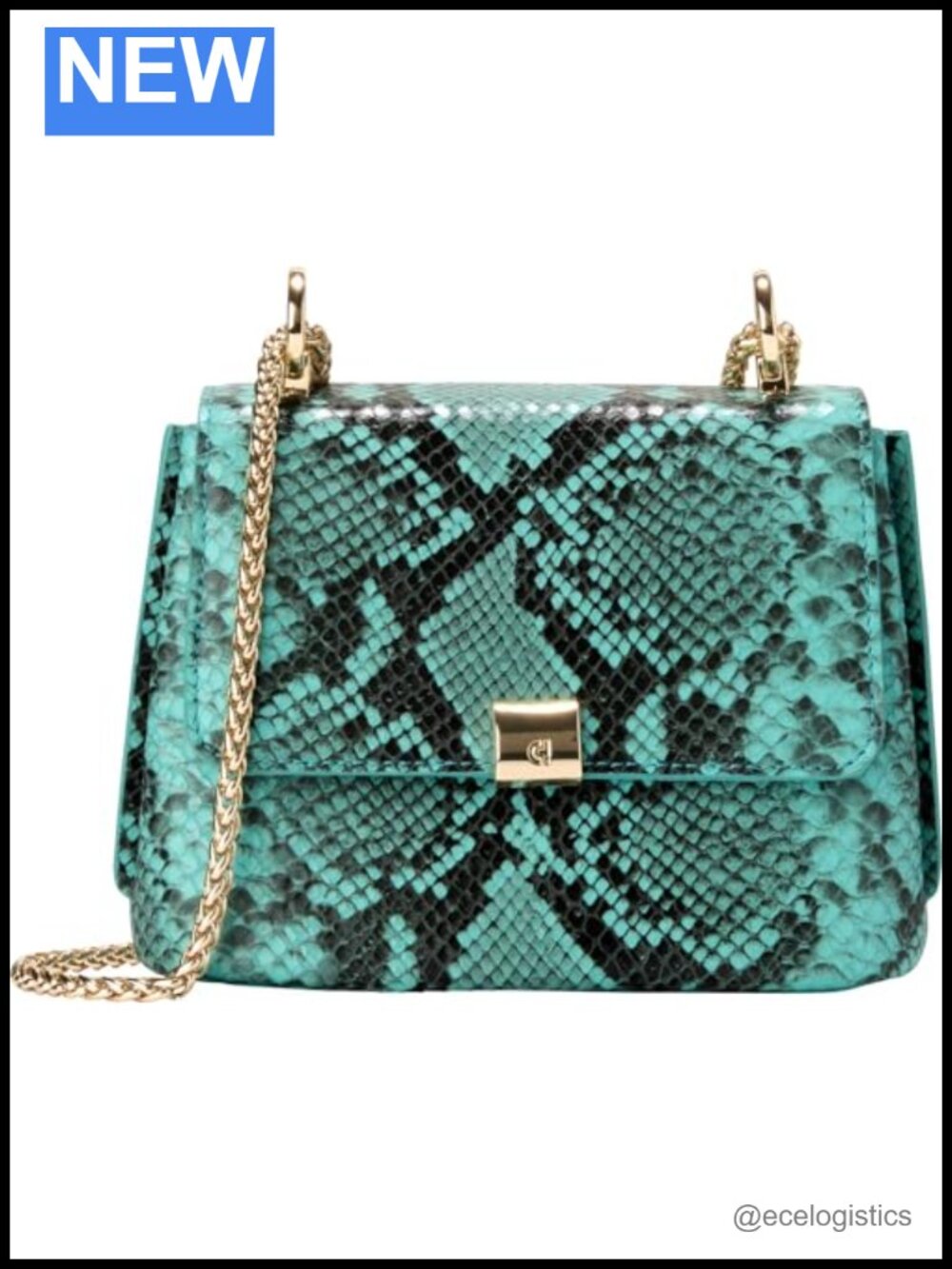 Mini Leather Convertible Chain Satchel Crossbody Bag Shoulder Purse